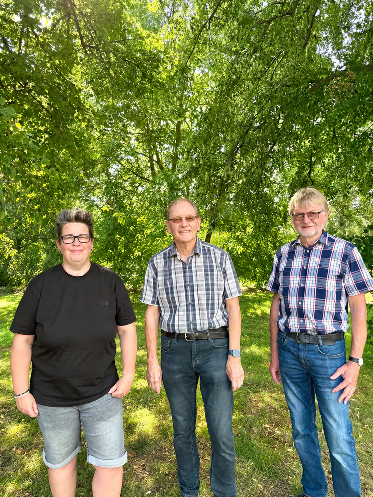 Die gewählten Vertreter der UWJ im Jeinser Ortsrat: Jacqueline Moser, Günter Kleuker und Siegfried Rüstig